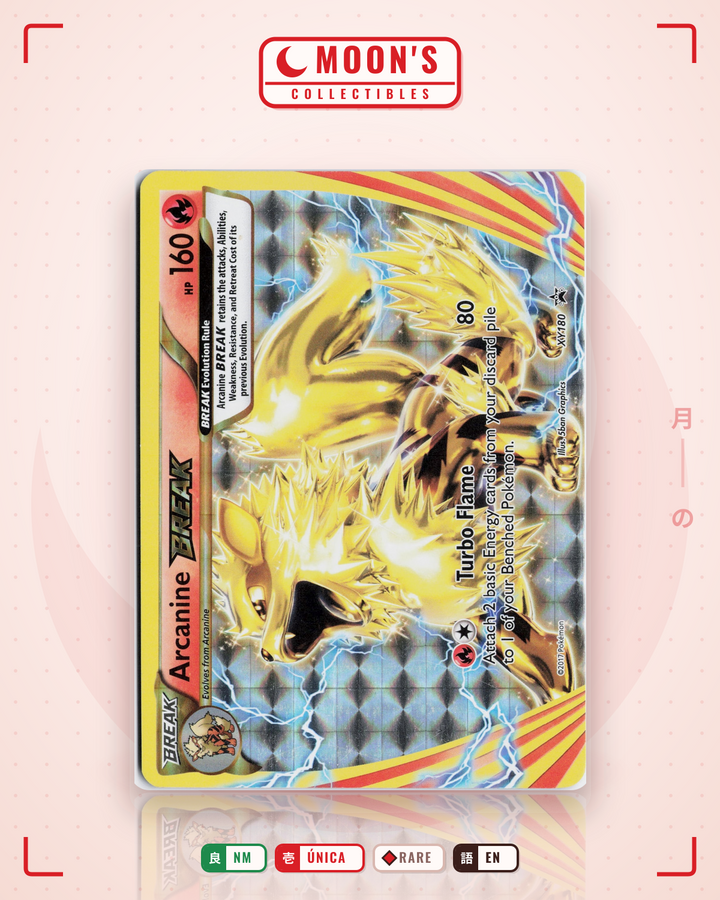 Arcanine BREAK · XY Black Star Promos #XY180 · NM