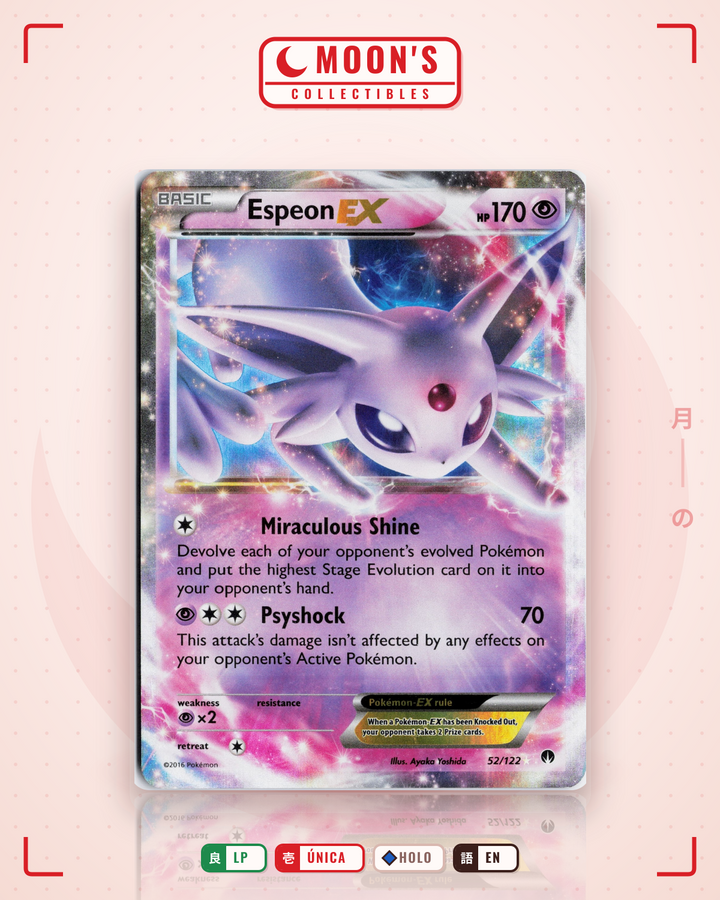 Espeon-EX · BREAKpoint #52/122 · LP