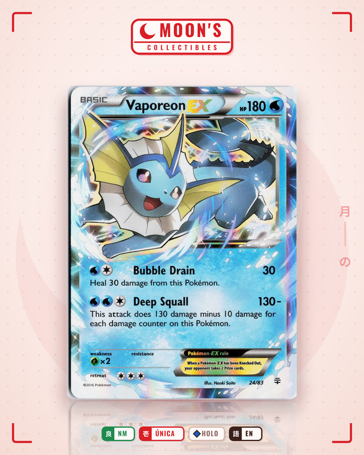 Vaporeon-EX · Generations #24/83 · NM