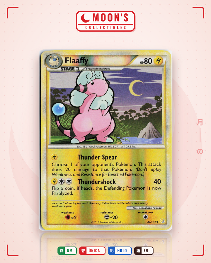 Flaaffy · HeartGold & SoulSilver #42/123 · NM