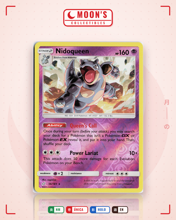 Nidoqueen · Team Up #56/181 · NM