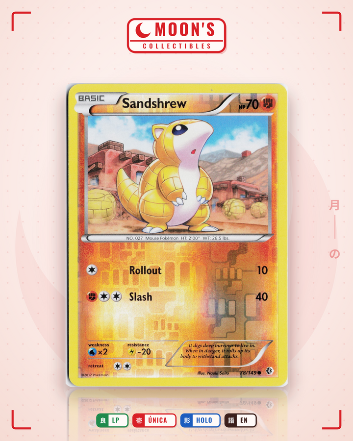 Sandshrew · Boundaries Crossed #78/149 · LP