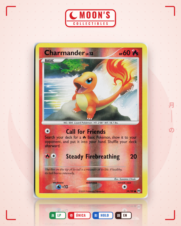 Charmander · Arceus #59/99 · LP