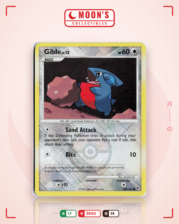 Gible · Supreme Victors #106/147 · LP