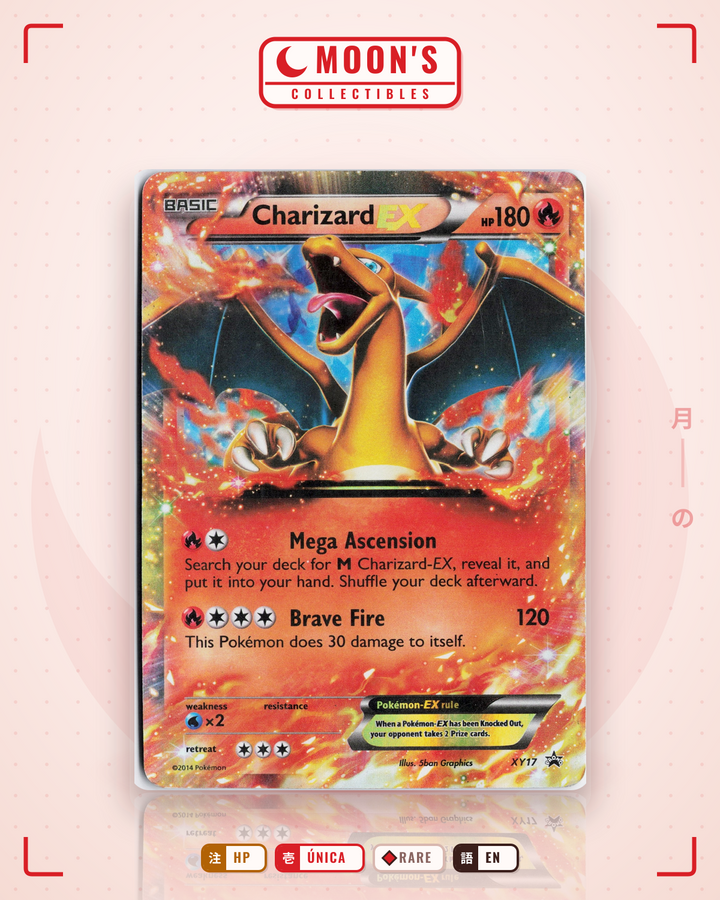 Charizard-EX · XY Black Star Promos #XY17 · HP