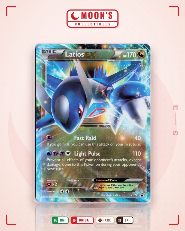 Latios-EX · XY Black Star Promos #XY72 · NM