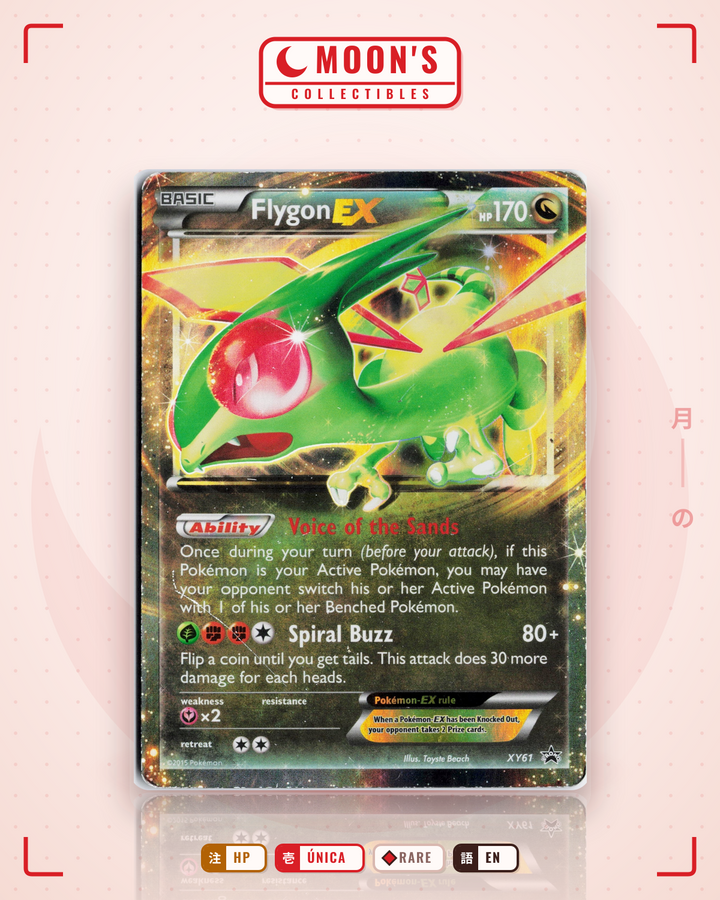 Flygon-EX · XY Black Star Promos #XY61 · HP