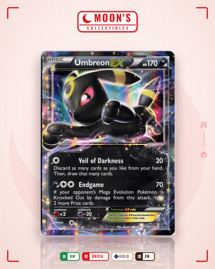 Umbreon-EX · Fates Collide #55/124 · NM