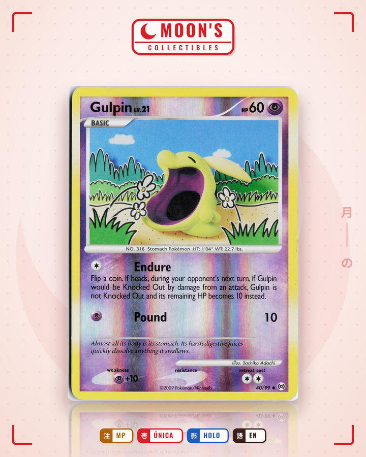 Gulpin · Arceus #40/99 · MP
