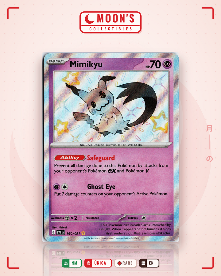 Mimikyu · Paldean Fates #160/091 · NM