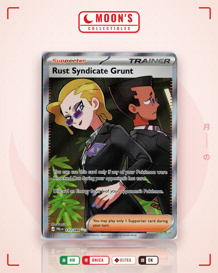 Rust Syndicate Grunt · Pitch Black #112/084 · NM
