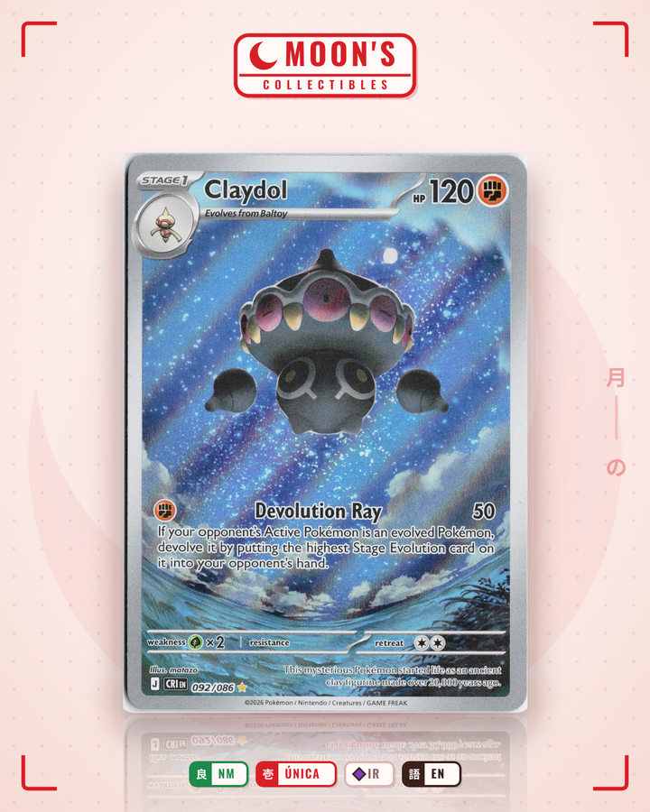 Claydol · Chaos Rising #092/086 · NM