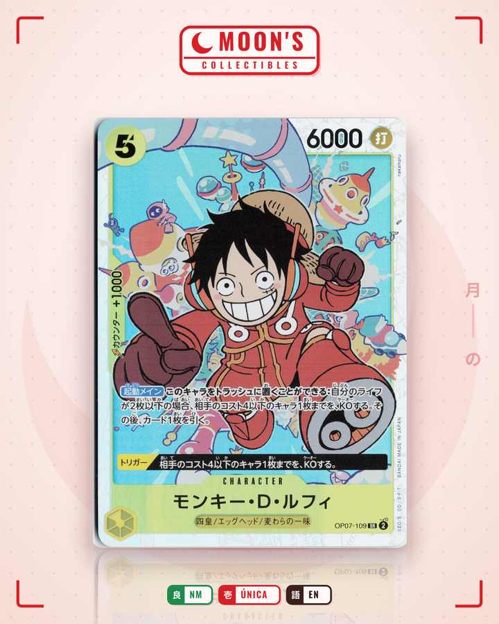 Monkey.D.Luffy · 500 Years In The Future #OP07-109 · NM