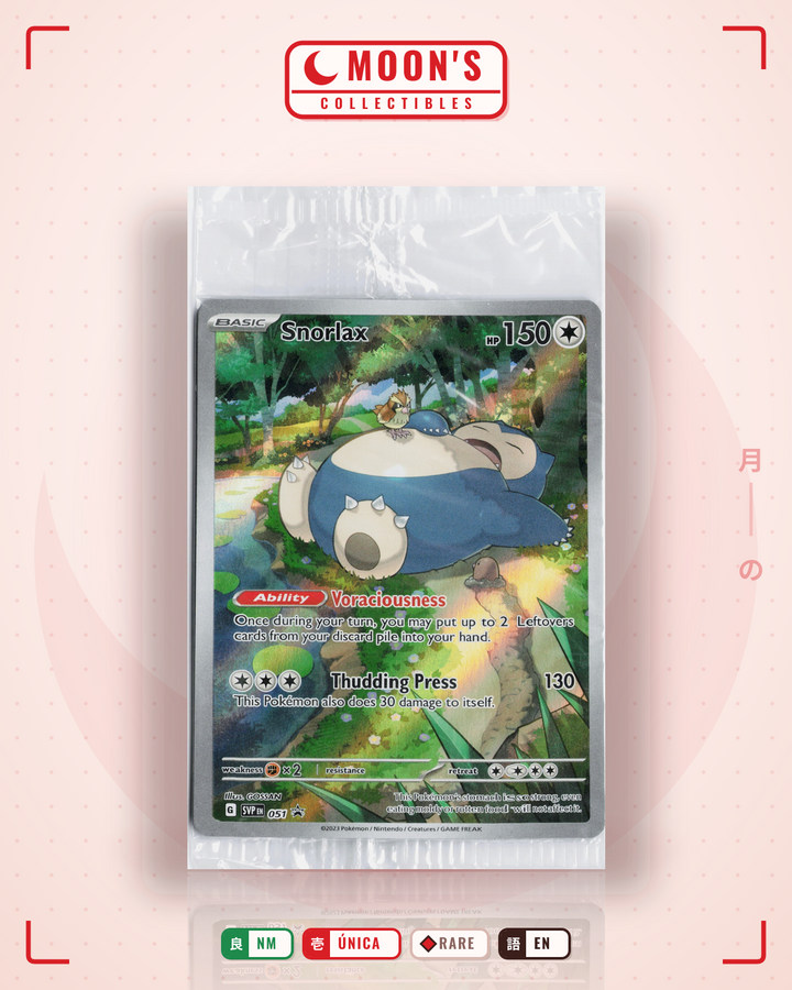 Snorlax · Scarlet & Violet Black Star Promos #051 · NM