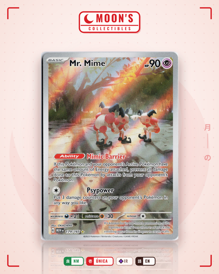 Mr. Mime · 151 #179/165 · NM
