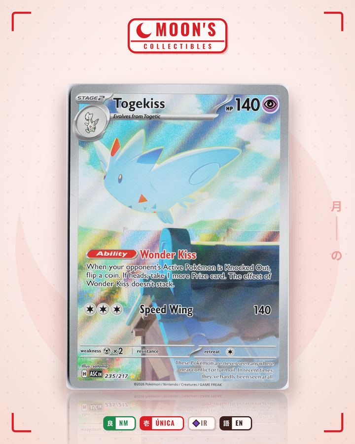 Togekiss · Ascended Heroes #235/217 · NM