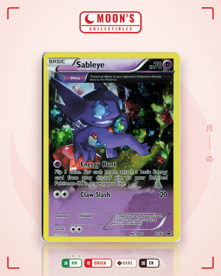 Sableye · XY Black Star Promos #XY92 · NM