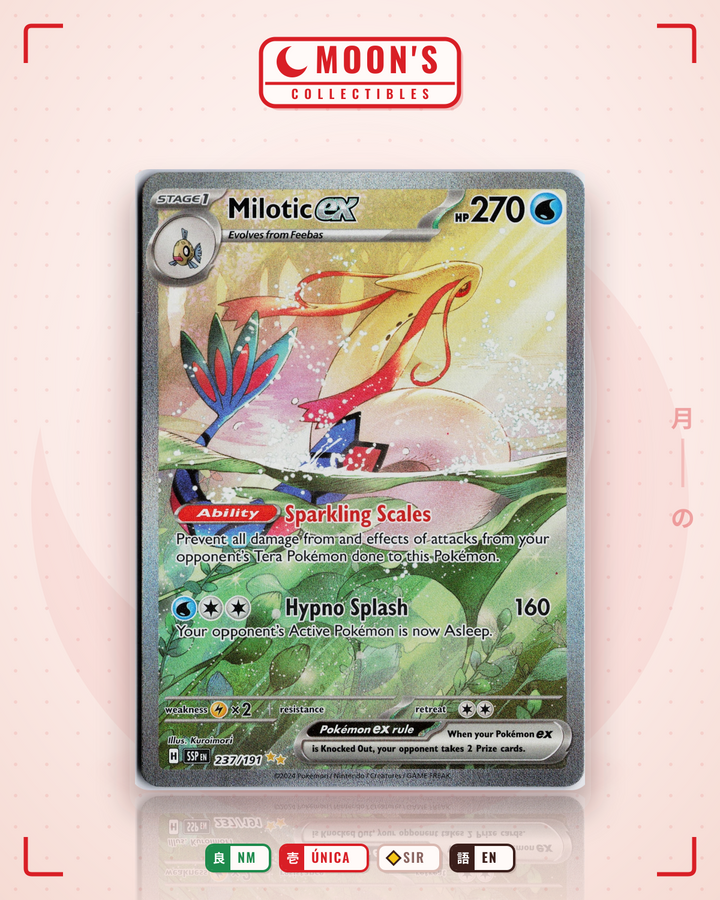 Milotic ex · Surging Sparks #237/191 · NM
