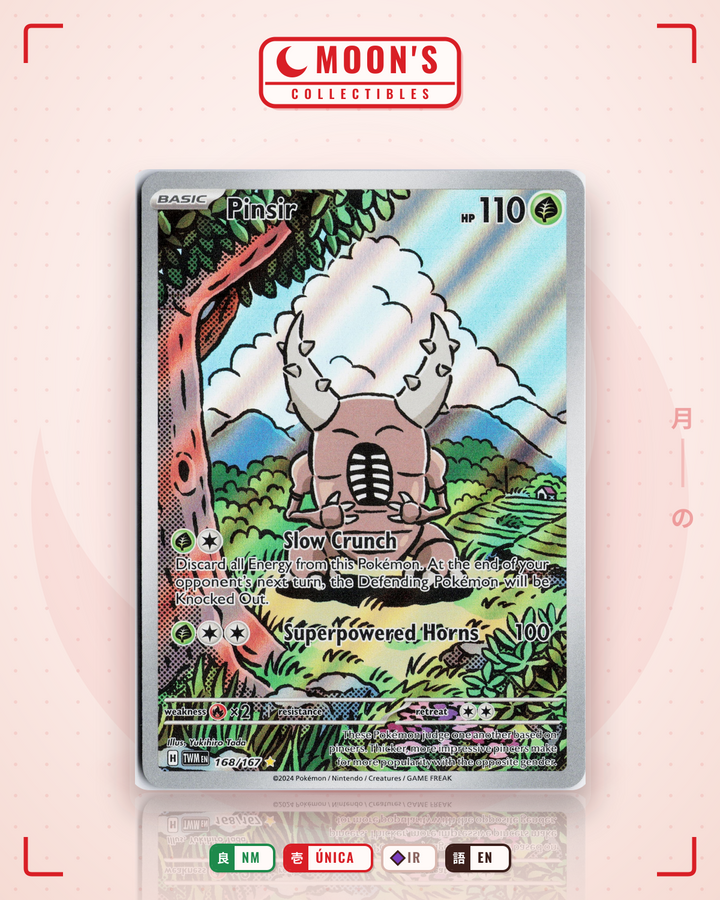 Pinsir · Twilight Masquerade #168/167 · NM