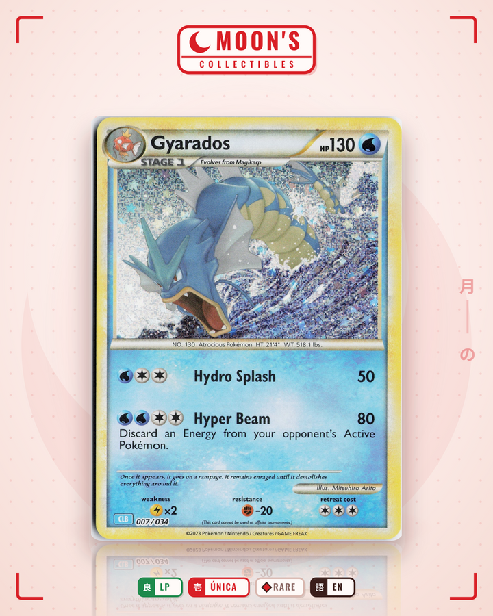 Gyarados · Pokémon TCG Classic - Blastoise #007/034 · LP