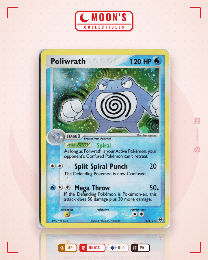 Poliwrath · FireRed & LeafGreen #11/112 · MP