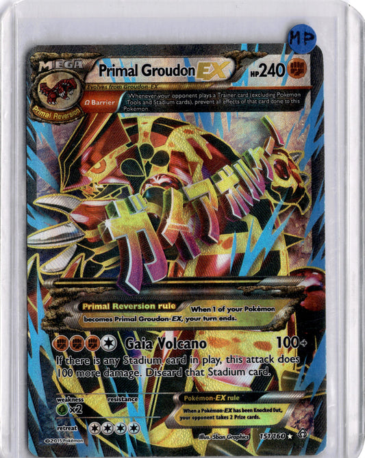 Primal Groudon-EX · Primal Clash #151/160