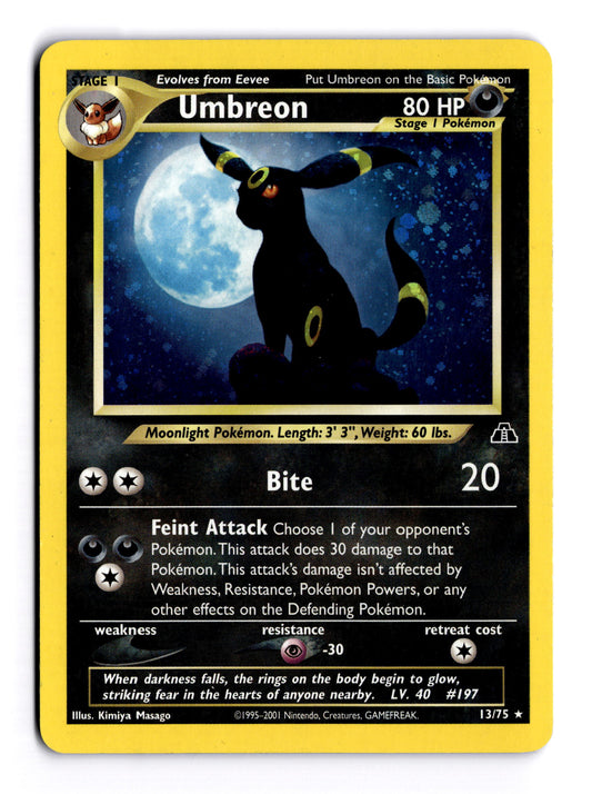 Umbreon · Neo Discovery #13/75 · DMG