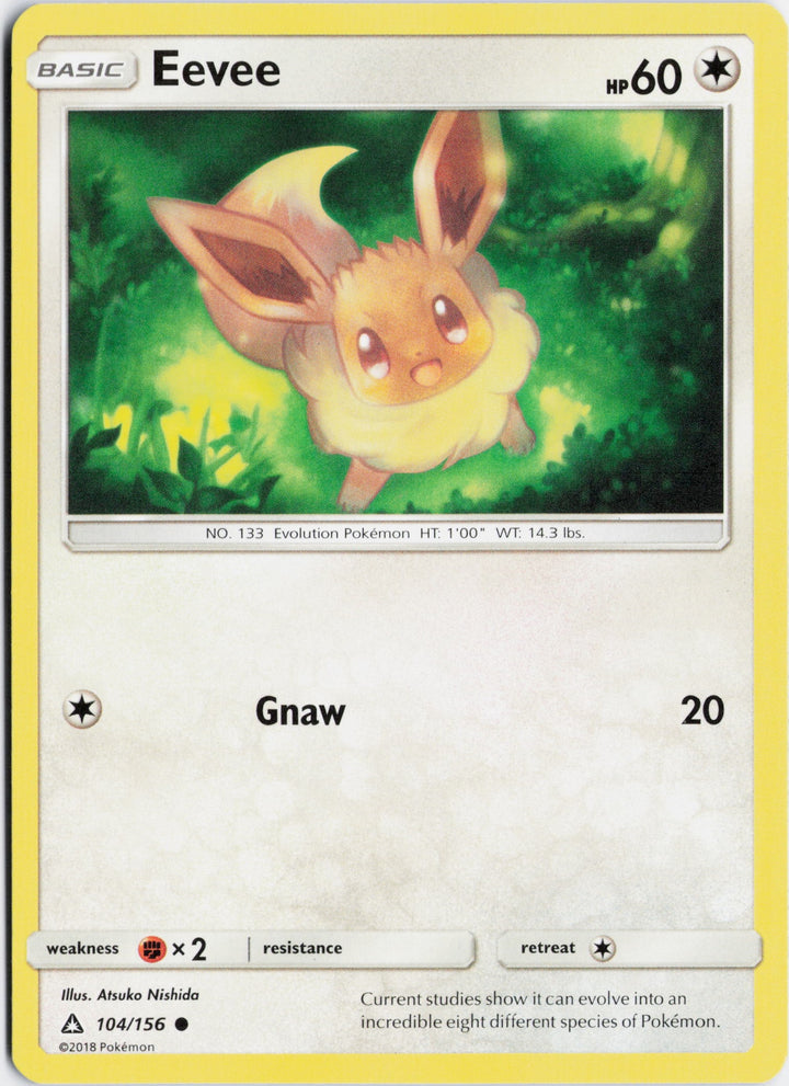 Eevee · Ultra Prism #104/156 · NM